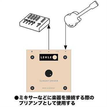 LEHLE SUNDAY DRIVER II（リール）バッファー ブースター ｜イケベ楽器