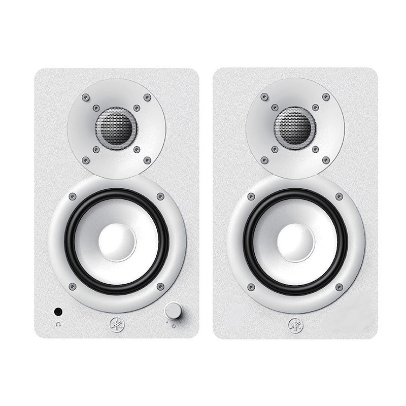 YAMAHA HS4W(ペア)(ヤマハ・モニタースピーカー定番モデル)(ホワイト