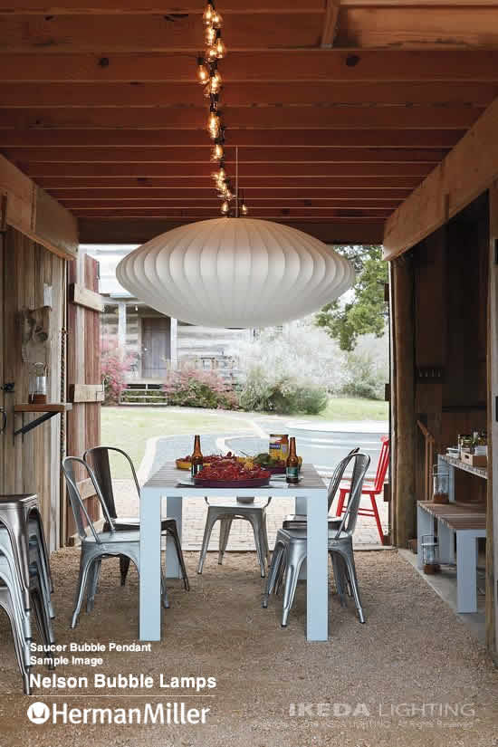 ネルソン ソーサー バブル ペンダント （エクストララージ） ｜ Herman