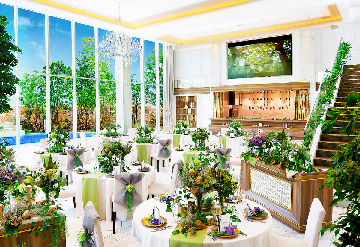 岡崎市レストラン｜愛知県岡崎市にあるガーデン付き貸切結婚式場