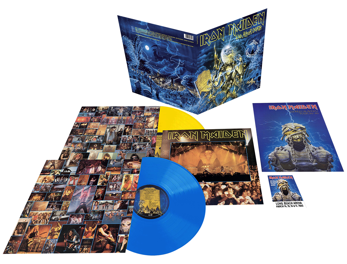 Live After Death 40th anniversary vinyl - Iron Maiden