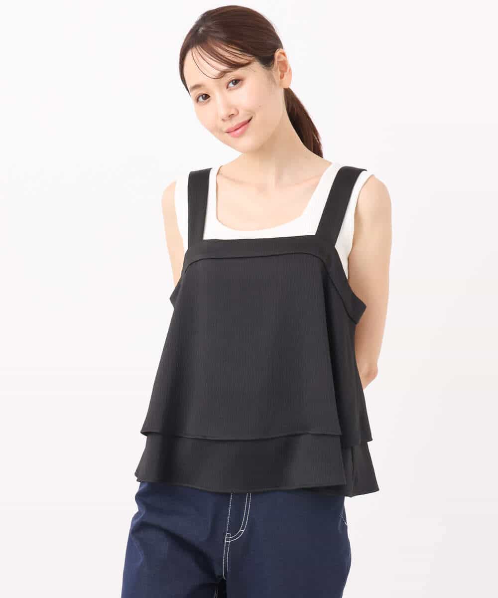 ティアードキャミビスチェ/洗える(ブラウス・シャツ) | MK MICHEL