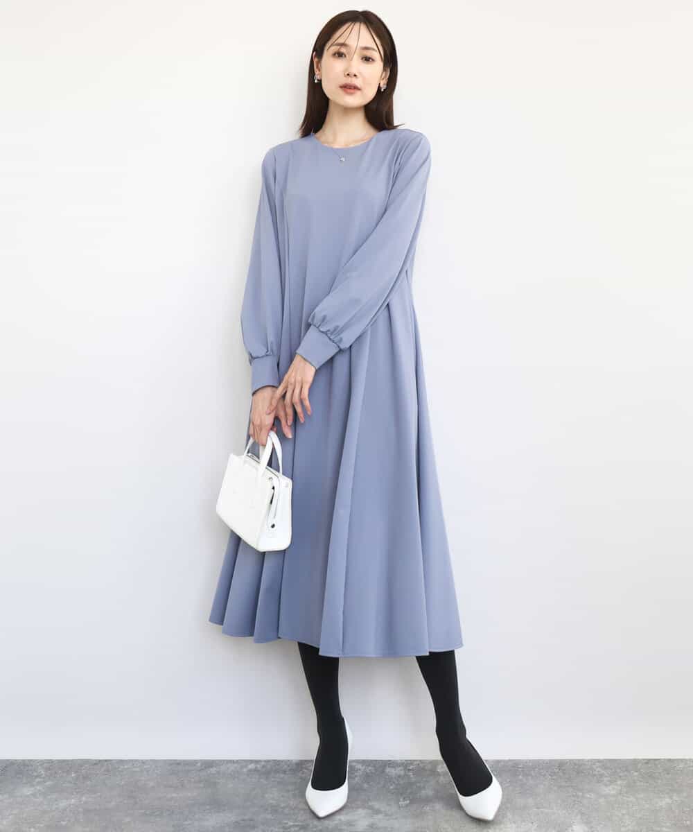 ツイルジャージーワンピース/洗える(ワンピース) | MK MICHEL KLEIN(MK