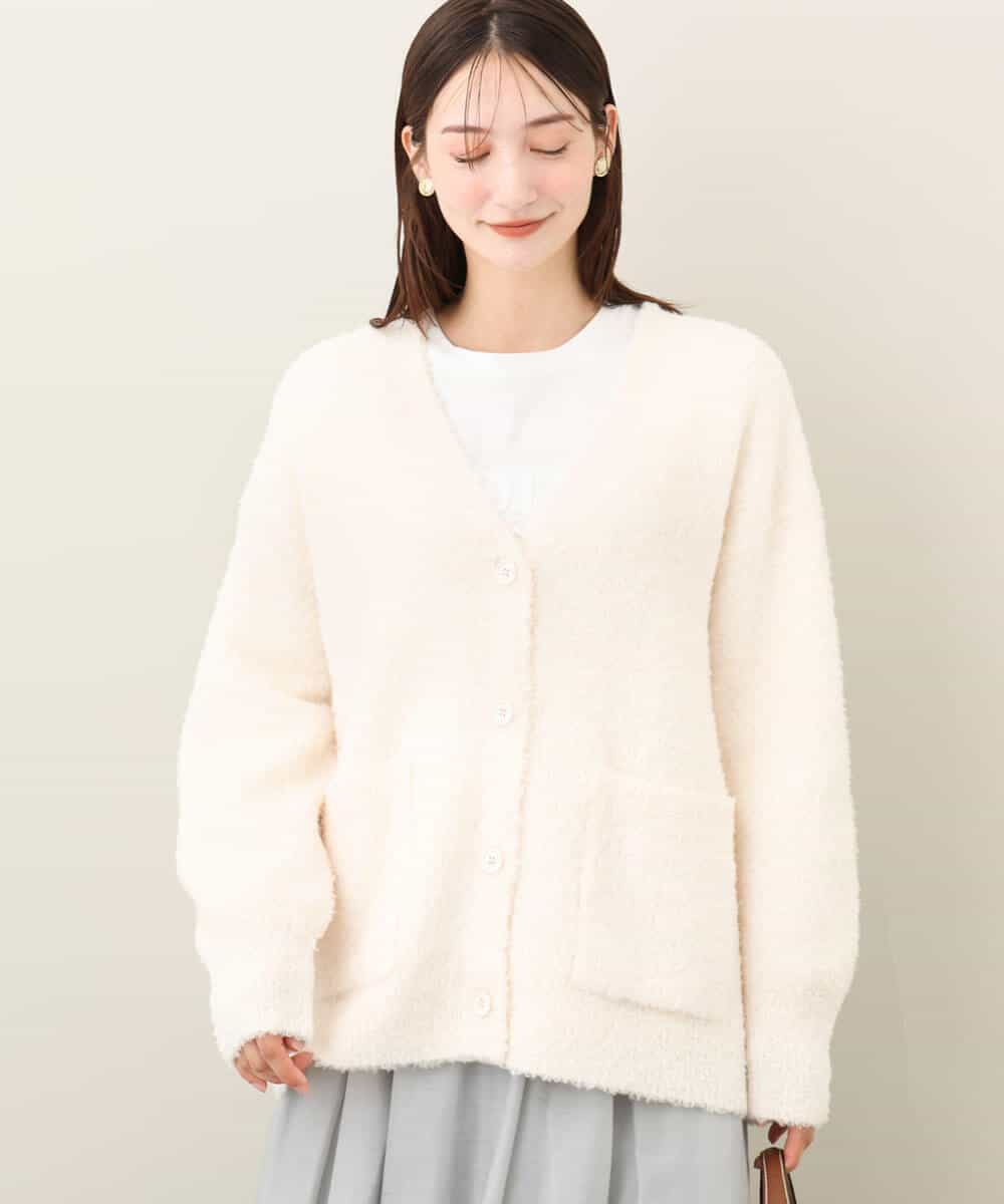 ブークレーニットカーディガン/洗える(カーディガン) | MK MICHEL