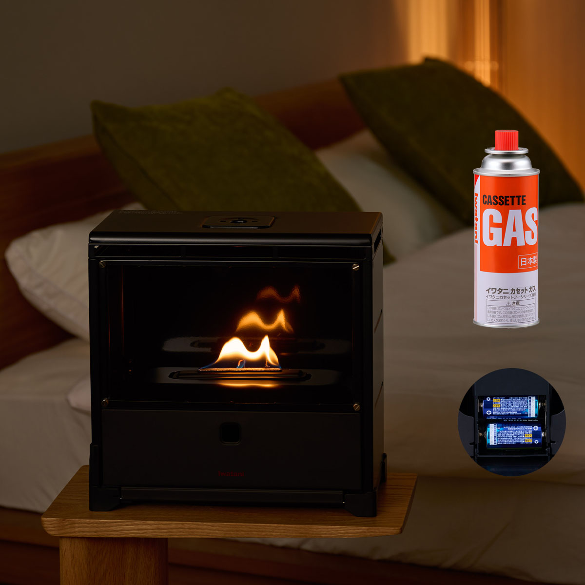 イワタニの公式オンラインショップ｜カセットガス暖炉 MYDANRO