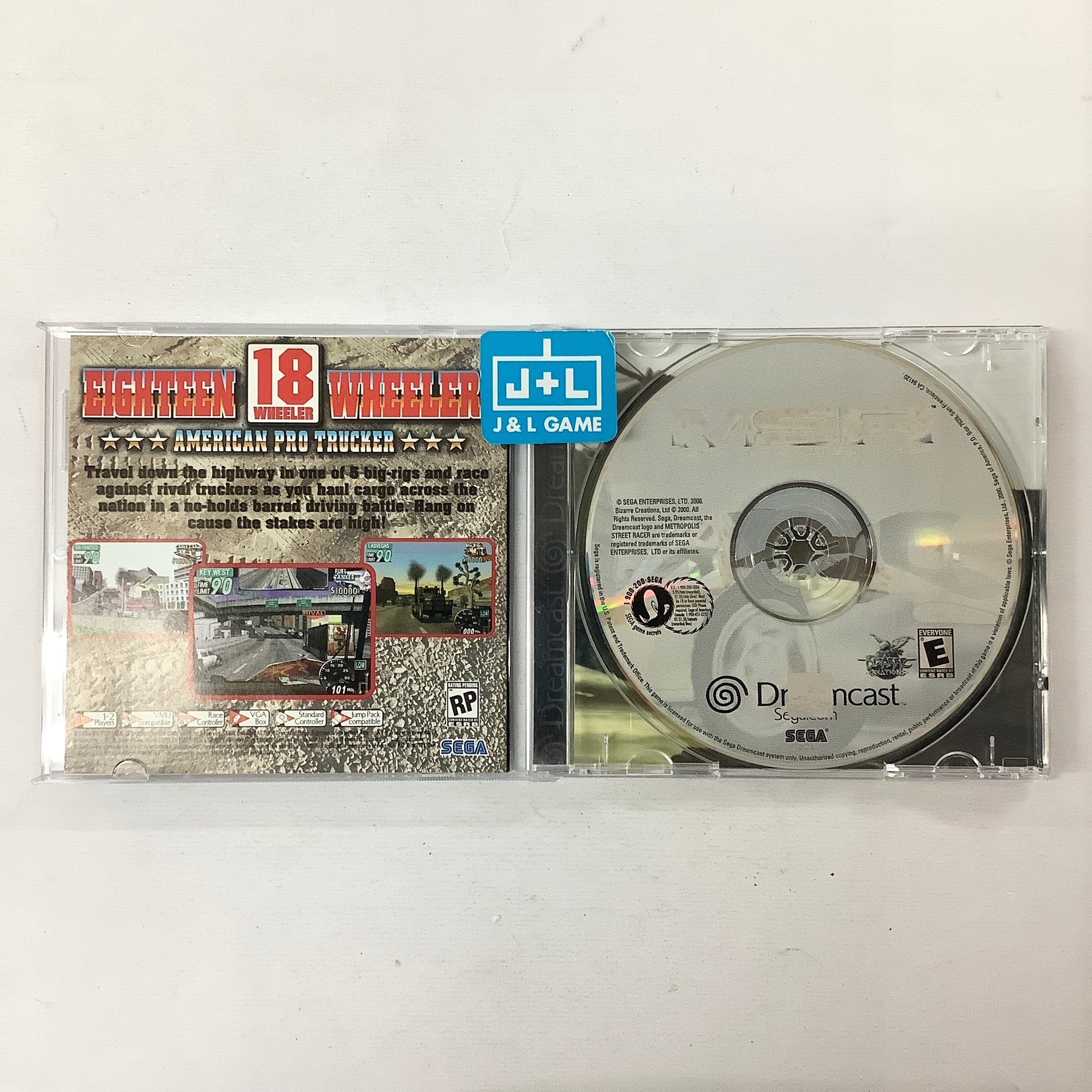 MSR Metropolis Street Racer - (DC) SEGA Dreamcast [Pre-Owned