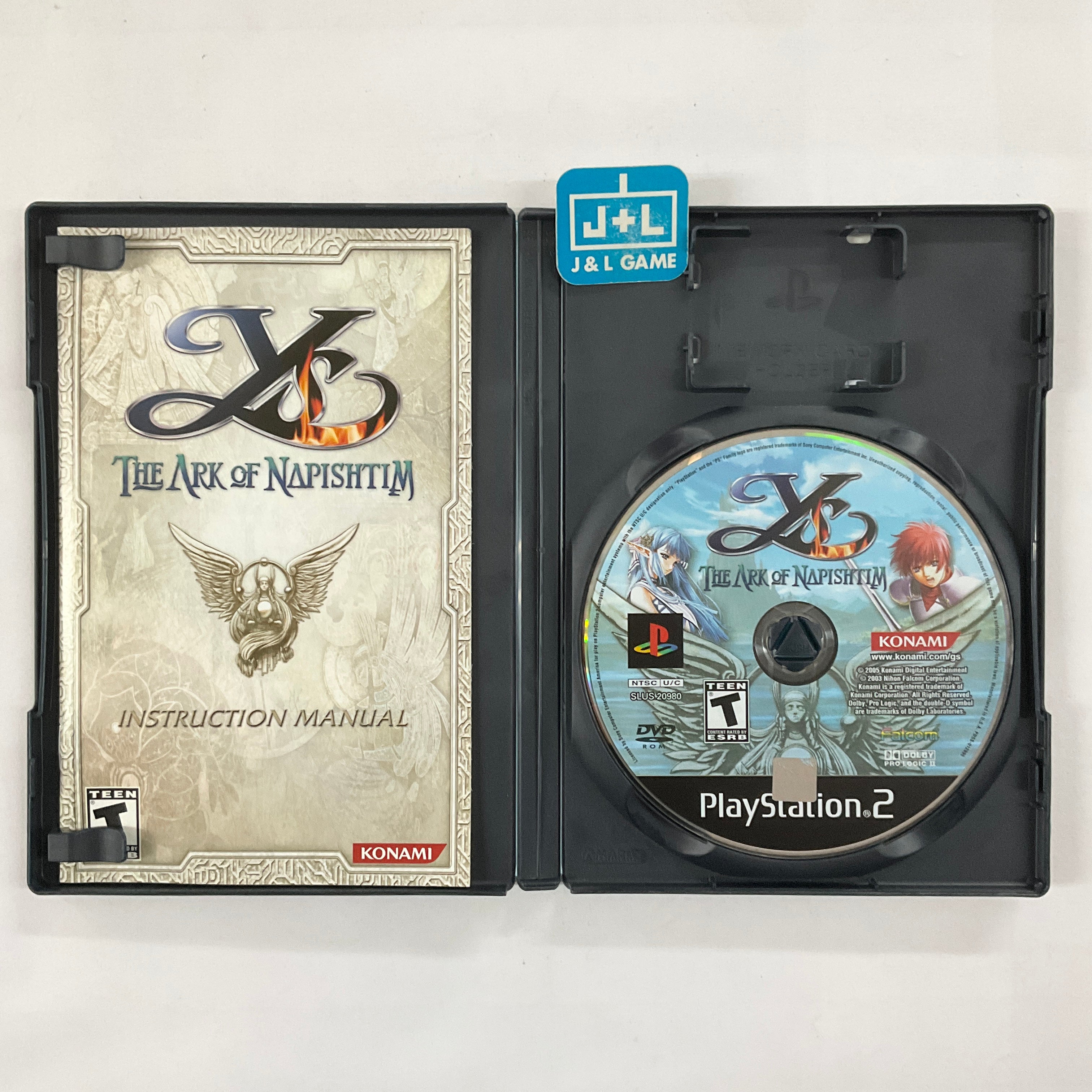 Ys: The Ark of Napishtim - (PS2) PlayStation 2 [Pre-Owned] | J&L Game