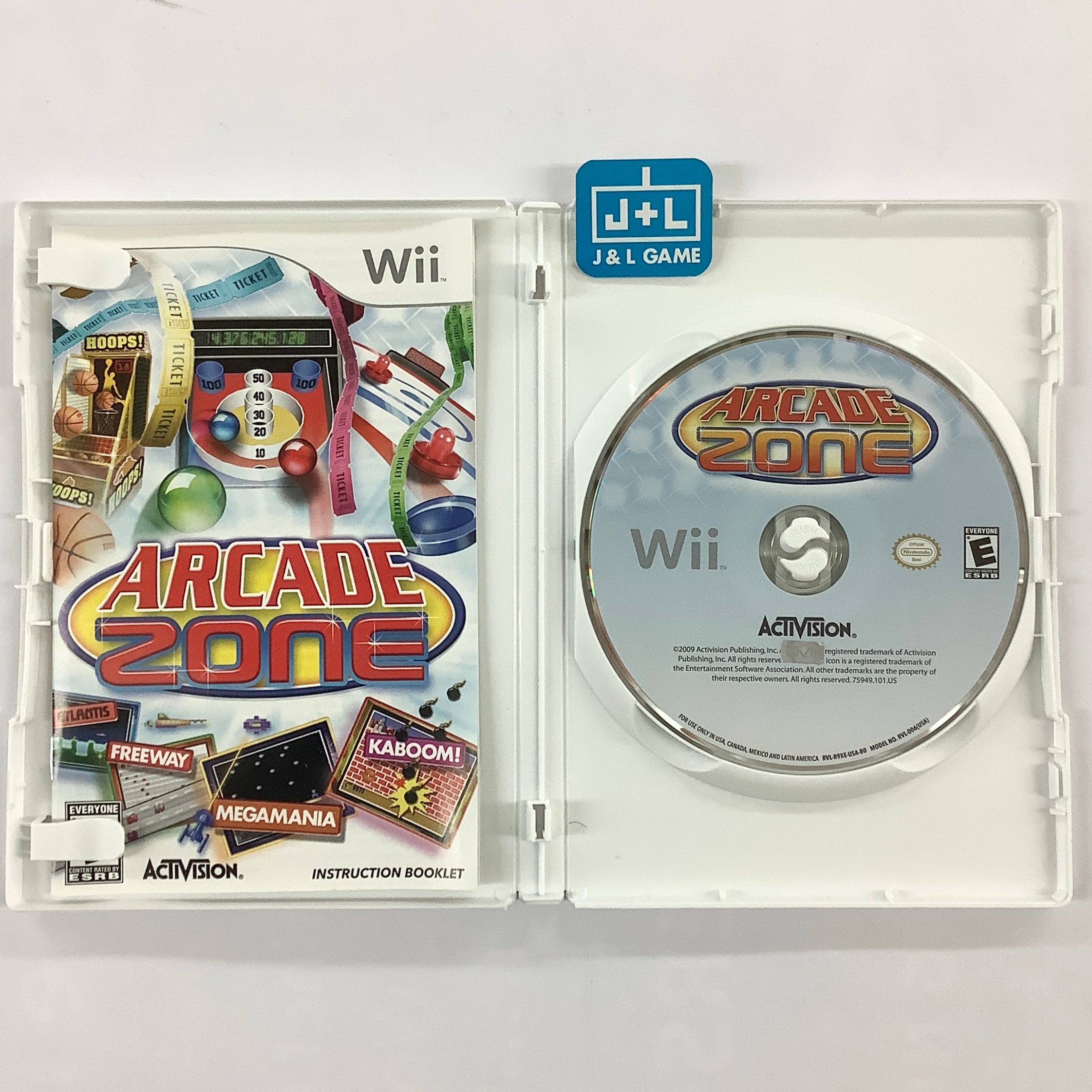 Arcade Zone - Nintendo Wii [Pre-Owned] | J&L Game