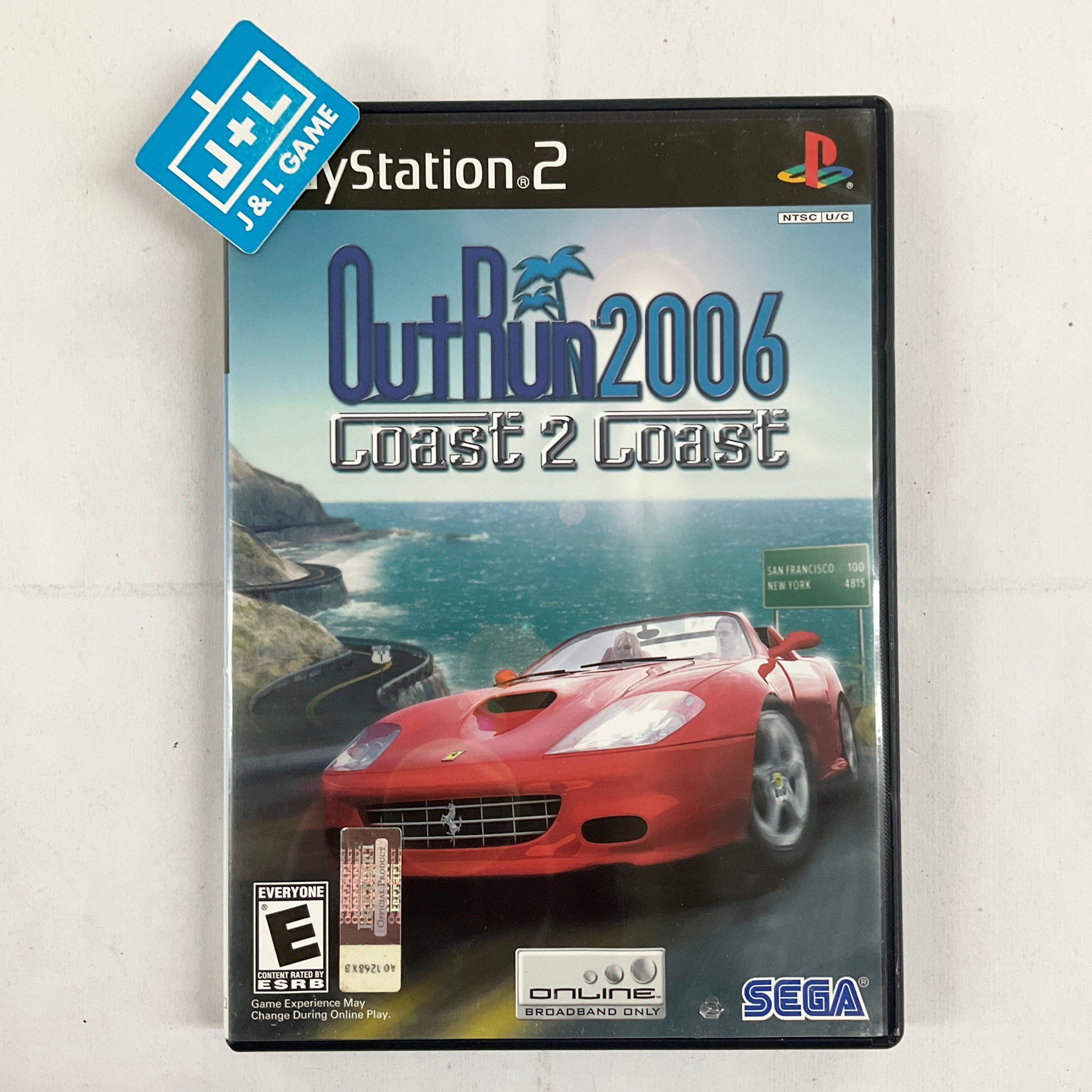 OutRun 2006: Coast 2 Coast - (PS2) Playstation 2 [Pre-Owned] | J&L