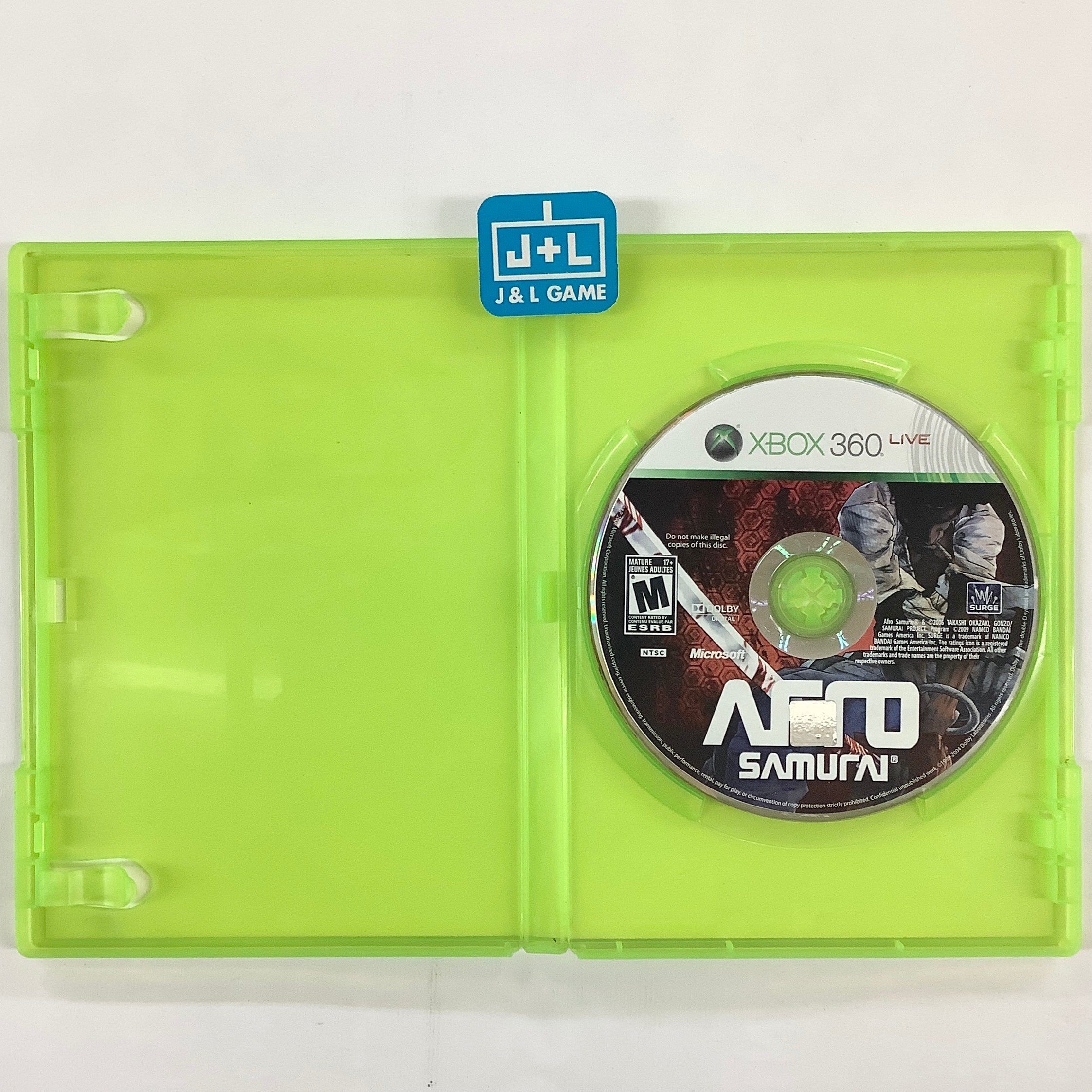 Afro Samurai - Xbox 360 [Pre-Owned] | J&L Game