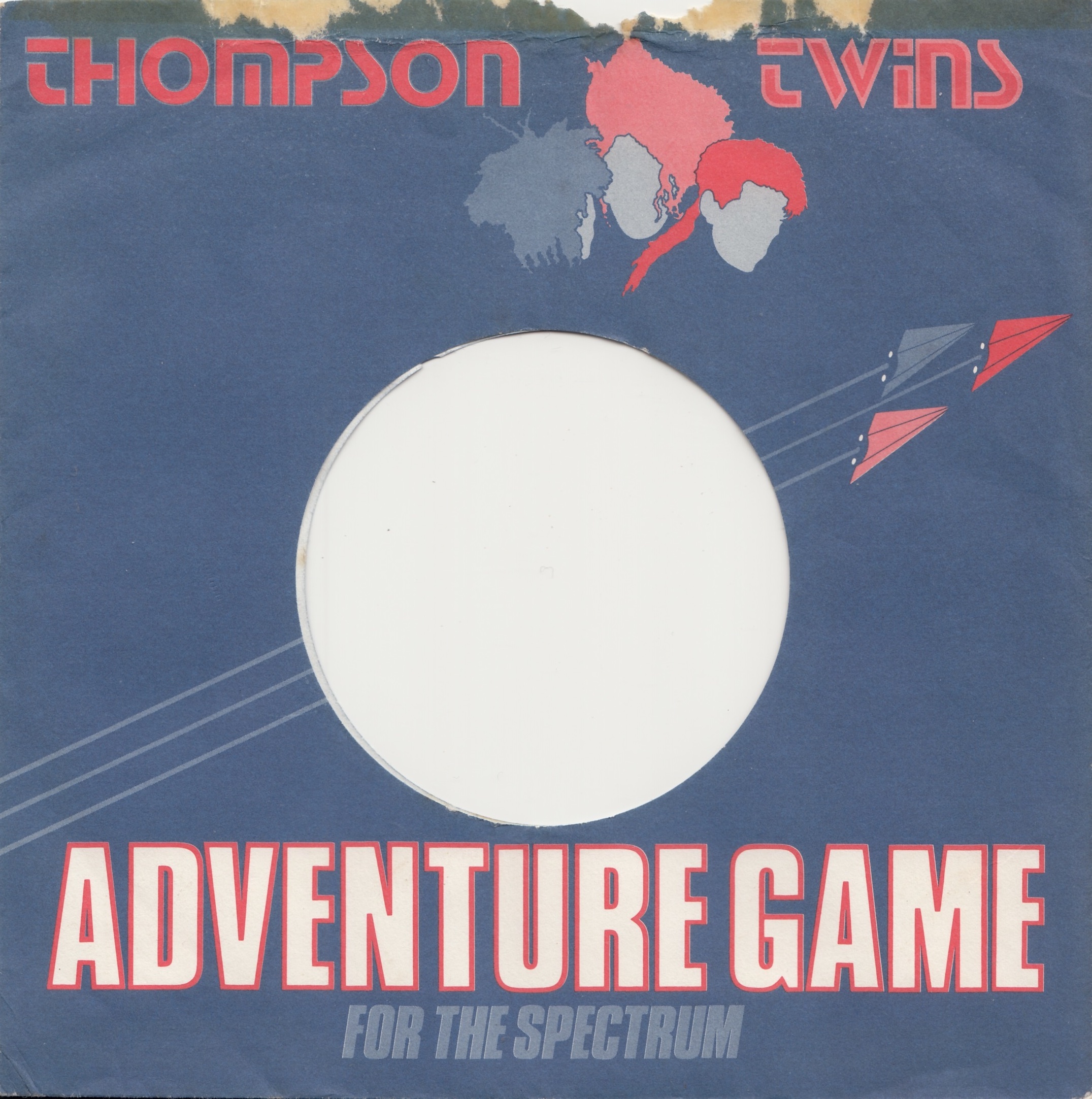 The Thompson Twins Adventure: The ZX Spectrum Game on flexi disc
