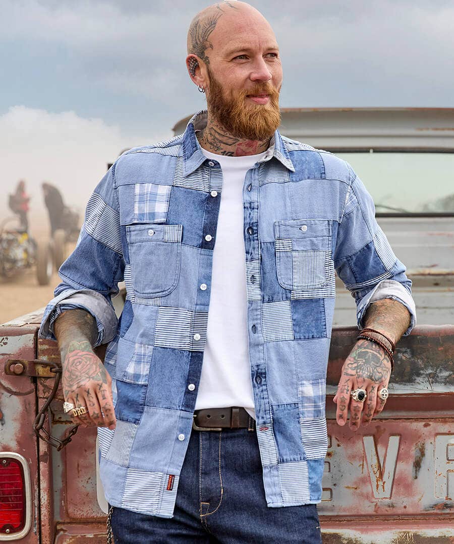Perfect Patchwork Shirt | Menswear | Joe Browns