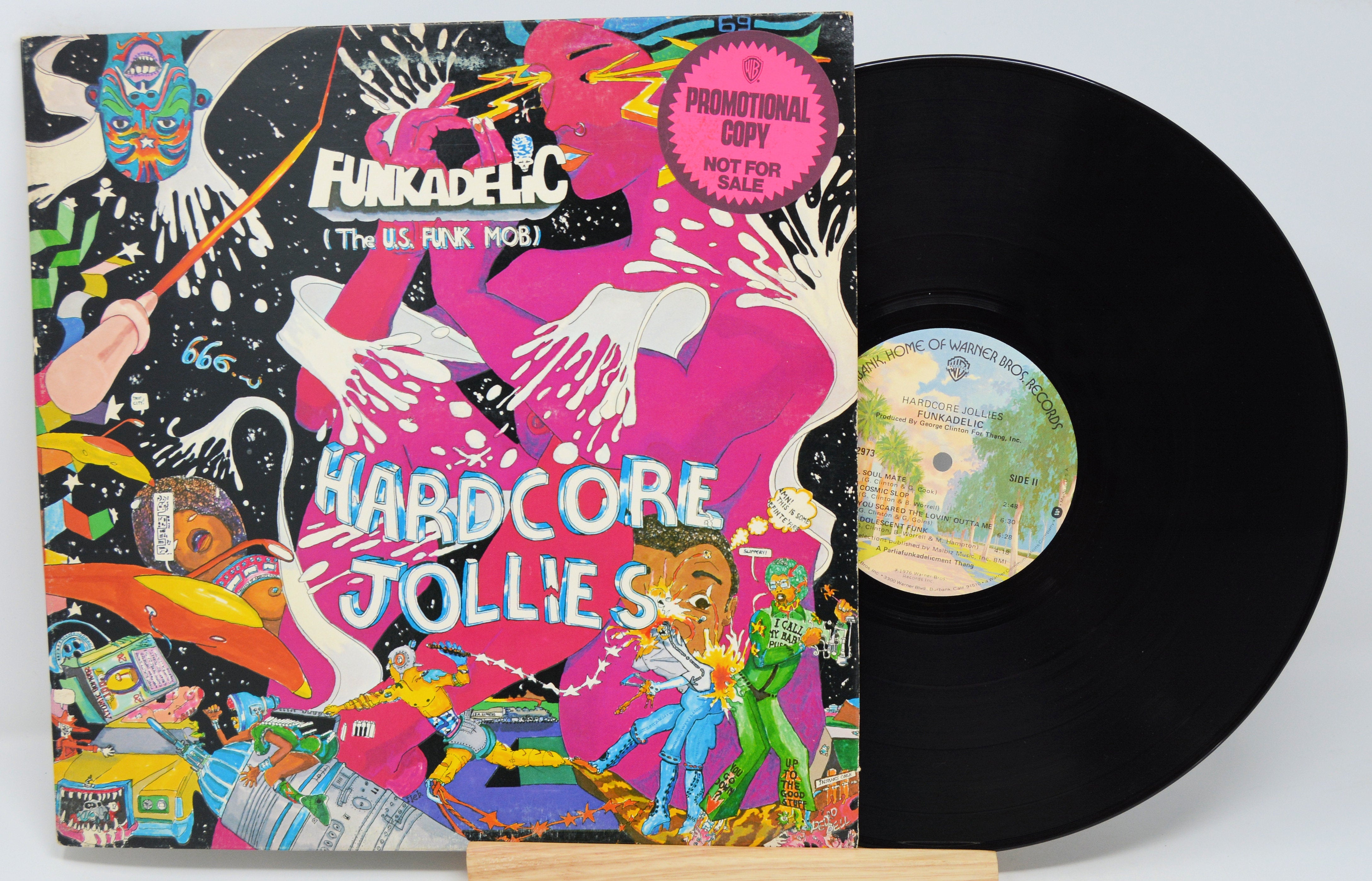 Funkadelic - Hardcore Jollies, Vinyl Record Album LP, Original