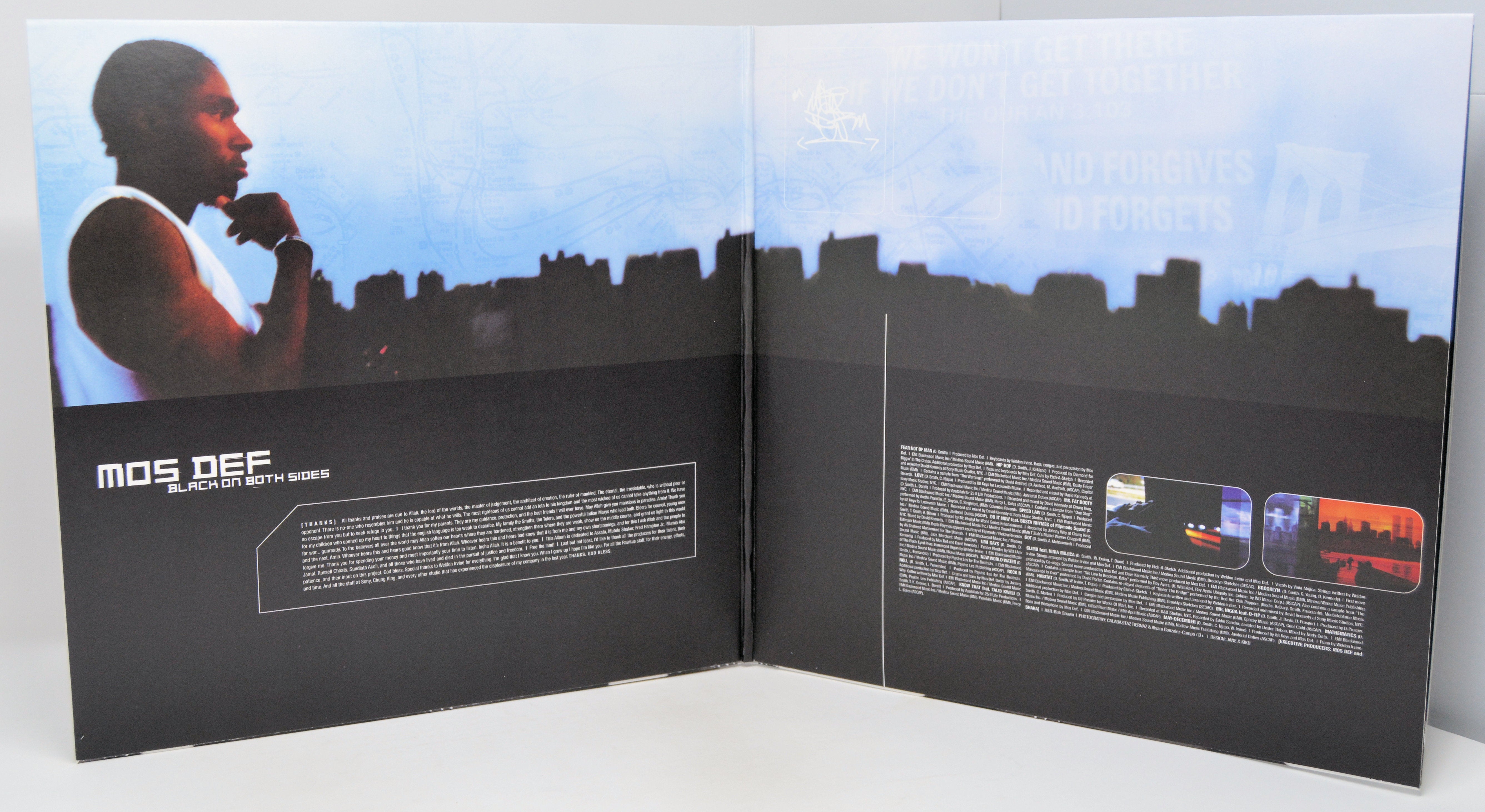 Mos Def - Black On Both Sides, Vinyl Record Album 2LP, Hip Hop