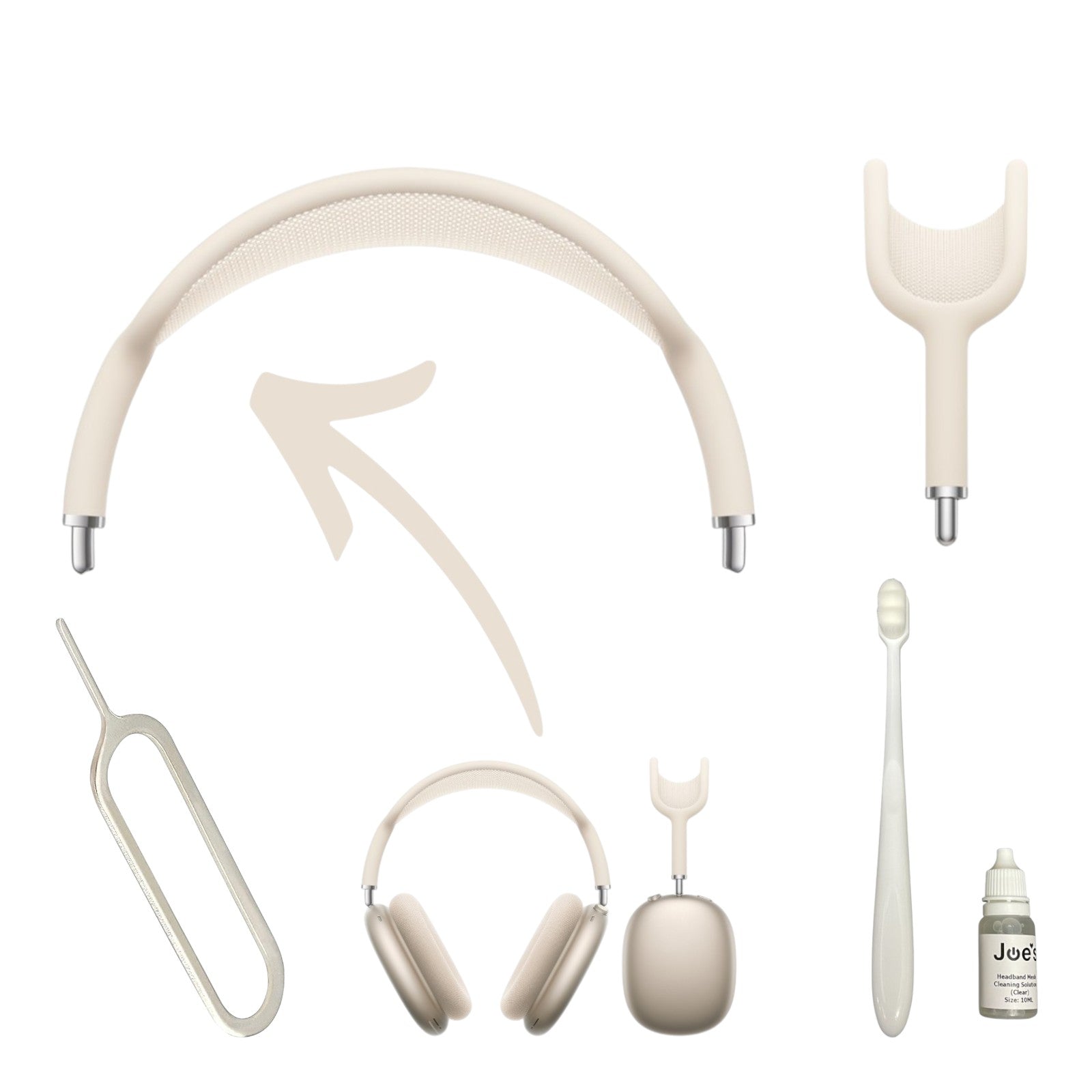 Apple AirPods Max Wireless Headphones Headband Arch Replacements +