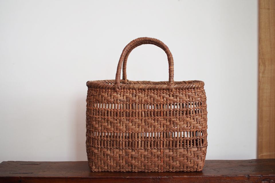 山葡萄のバッグ（すかし編み） - ウェブショップ - jokogumo - よこぐも