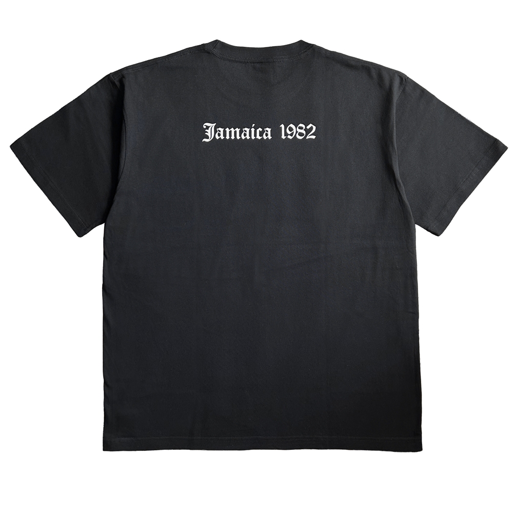 exodus brand/MASATAKA ISHIDA JAMAICA 1982 T SHIRT TYPE-1（BLACK