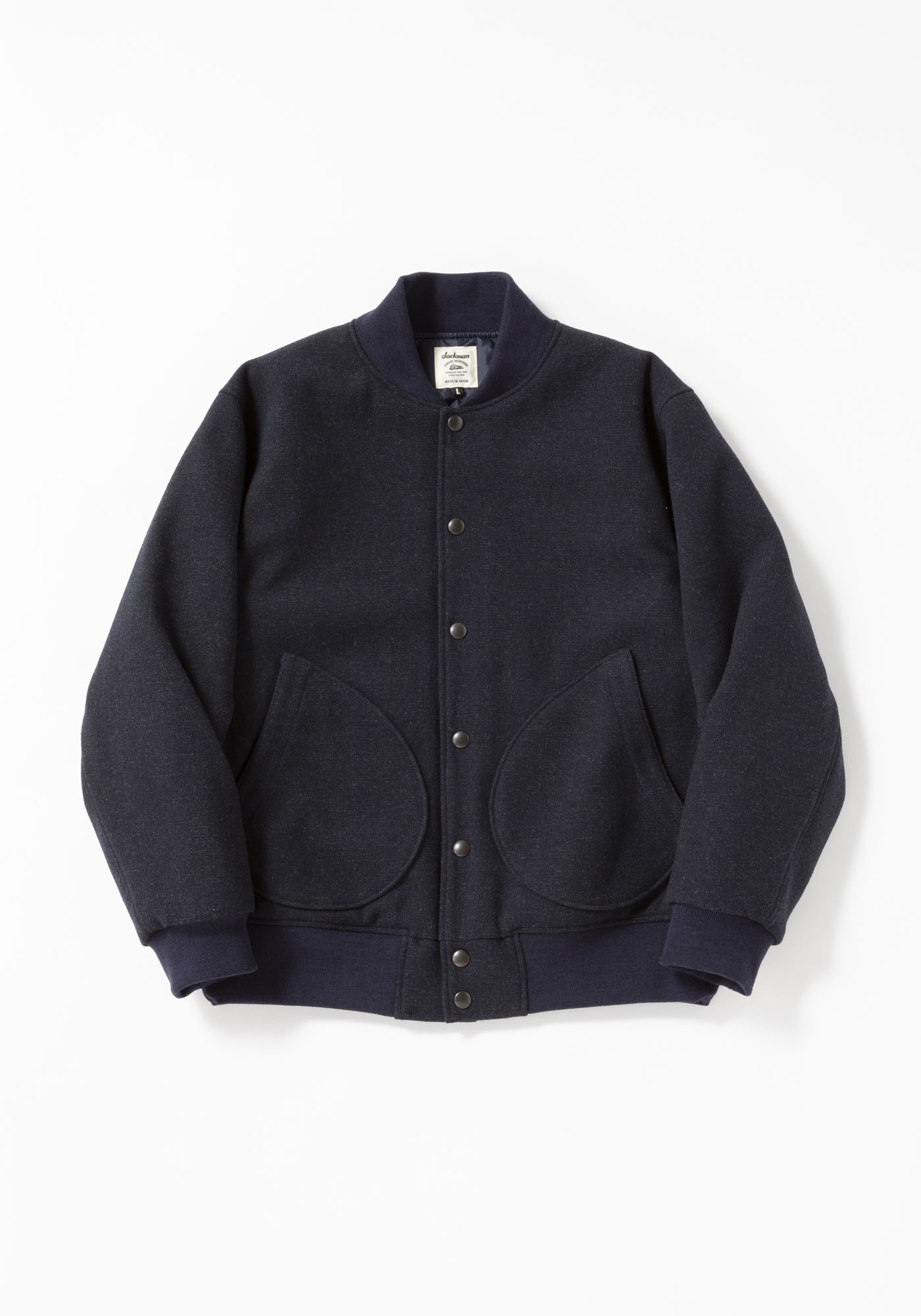 Melton Award Jacket(S 171:Dark Navy): ALL｜jackman日本公式サイト