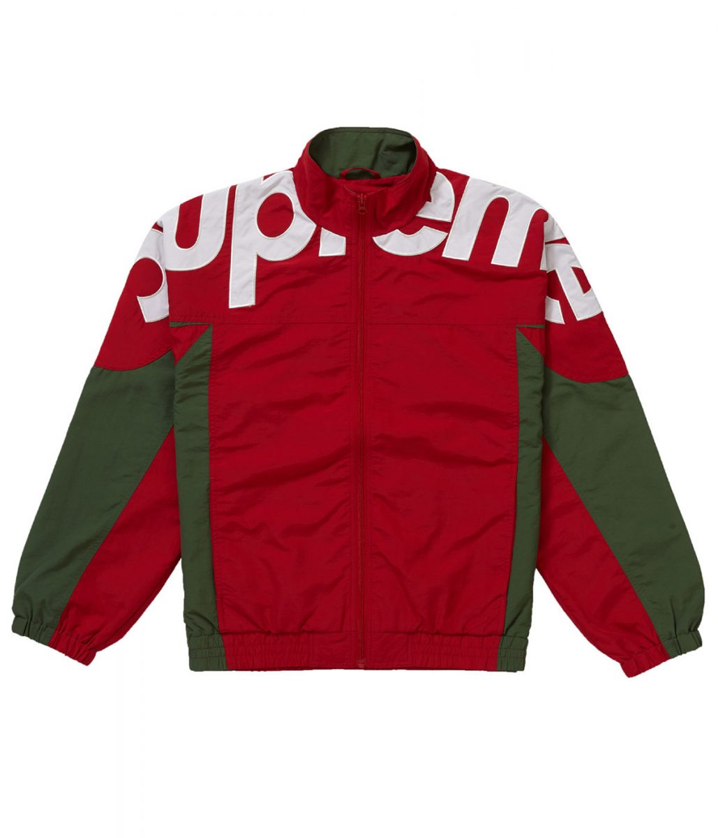 FW19 Supreme Shoulder Track Jacket - Jackets Masters