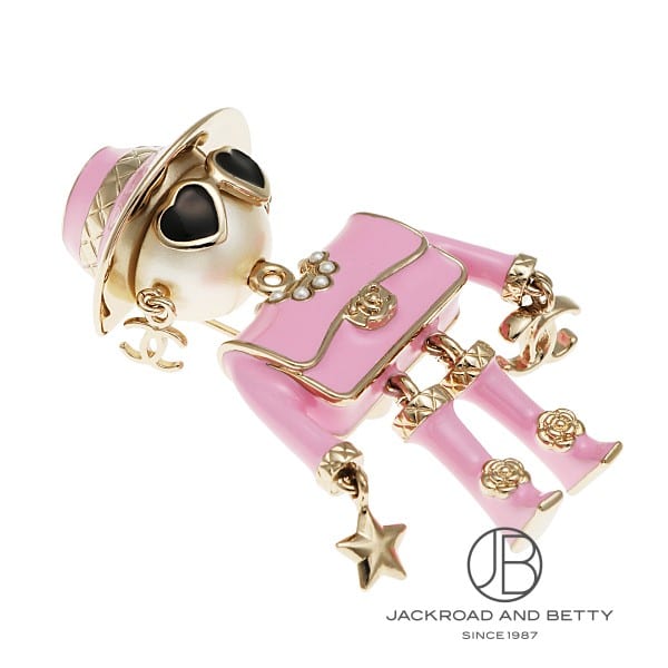 シャネル ドール ブローチ[ABA338 B10497 NN043] Chanel DoLl Brooch