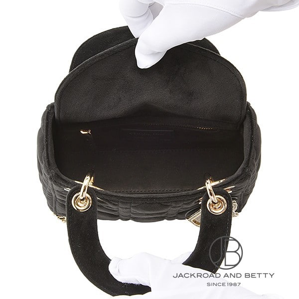 レディ ディオール バッグ ミニ ブラック 黒[M505SOUCG_M900] Lady