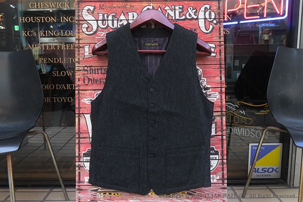 ORGUEIL オルゲイユ ウールサージ|ジレ|ベスト『Classic Wool Gilet