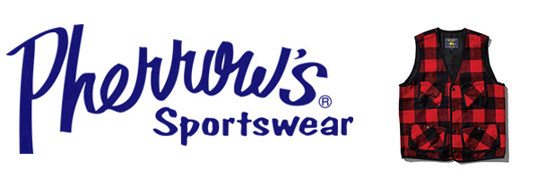 PHERROW'S フェローズ ウール混|バッファローチェック|ハンティング