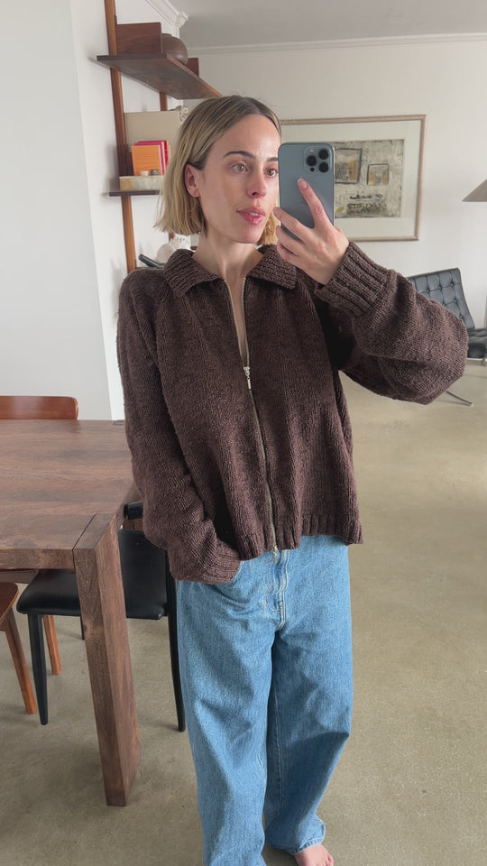 MORGAN DUAL-ZIP CARDIGAN – James Street Co