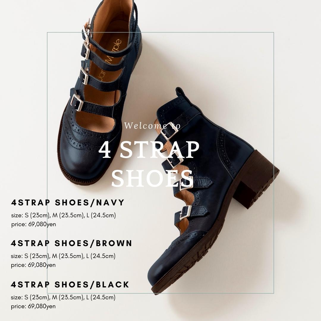 4 STRAP SHOES HAVE ARRIVED | Jane Marple Official Web Site | St
