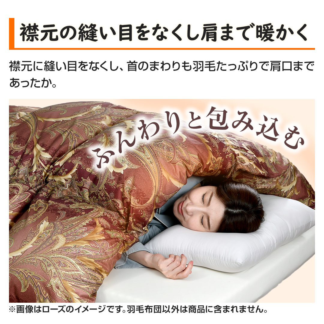モリリン 布団・快眠グッズ ハンガリー産ダウン90%羽毛布団 セミダブル