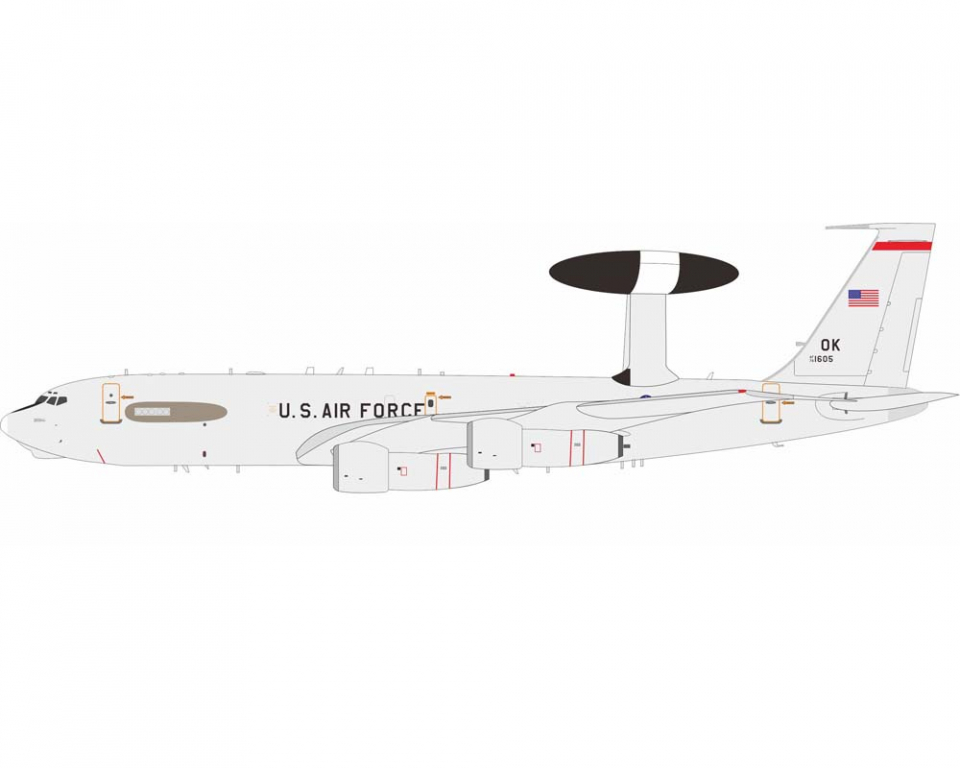 inflight 1/200 アメリカ空軍 E-3B sentry Inflight 200 IFE3USAF352