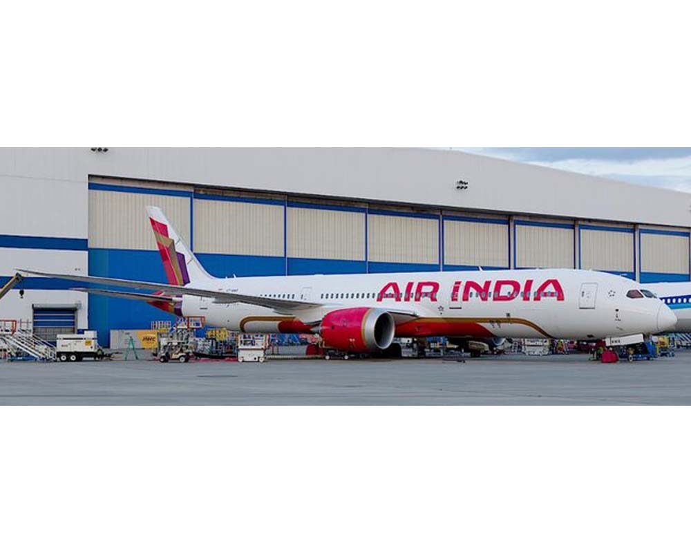 www.JetCollector.com: Air India B787-9 New Colors, w/stand VT-AWA