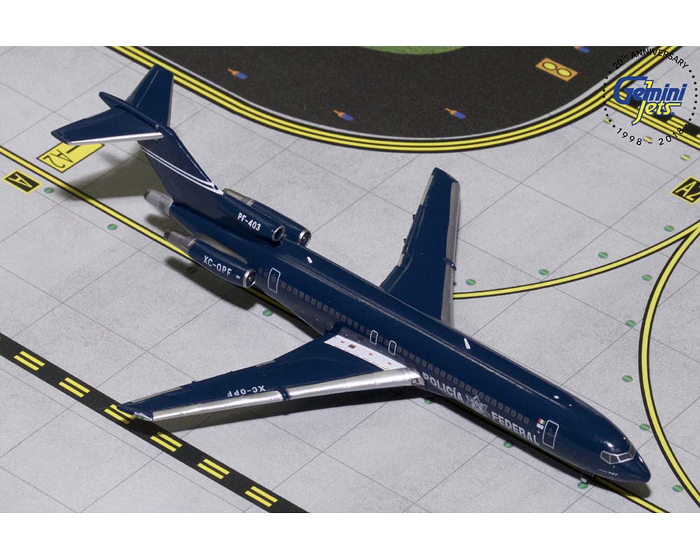www.JetCollector.com: Mexico Federal Police B727-200 XC-OPF 1:400