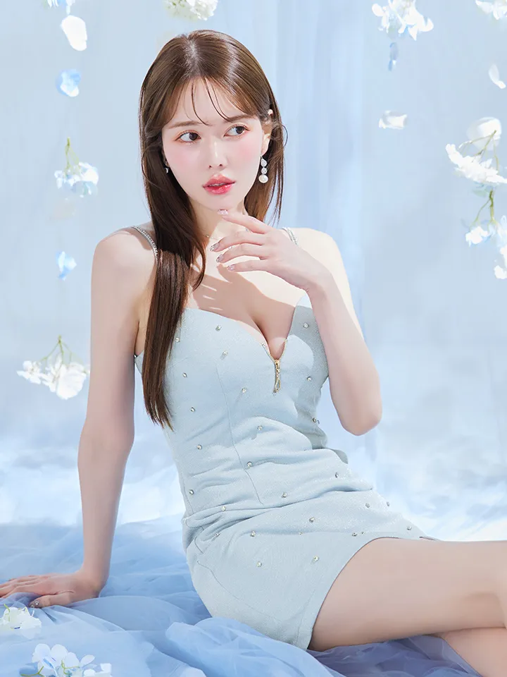 ビジューキャミミニドレス/キャバドレス【XS-Lサイズ/2カラー】[OF03