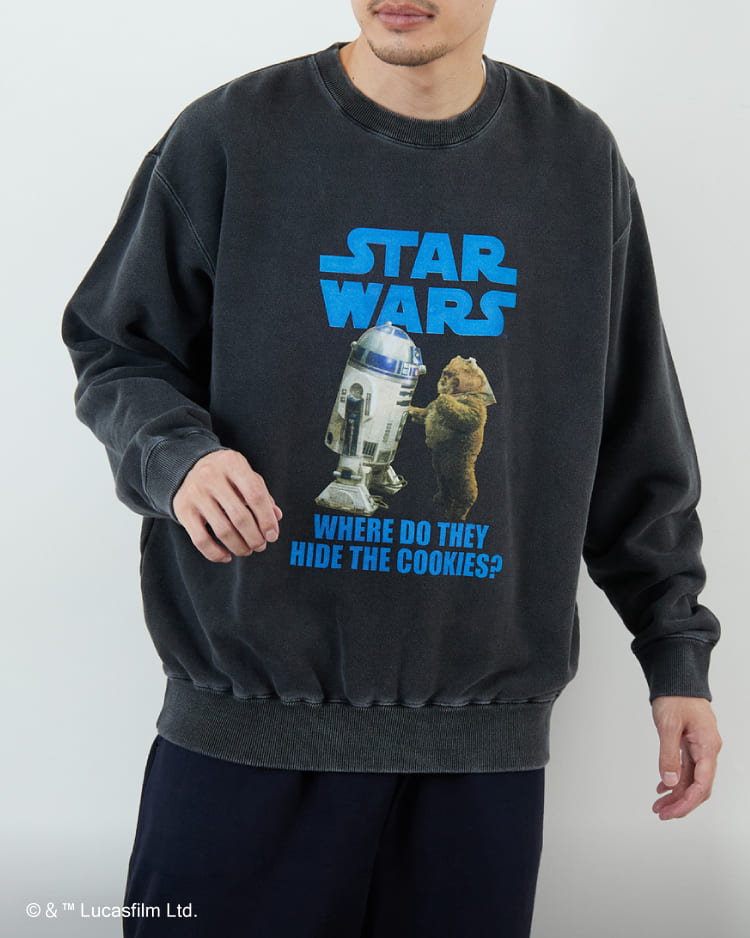映画『STAR WARS』の人気別注スウェットが登場！｜JEANS FACTORY
