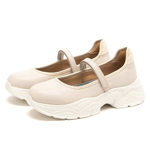 厚底ワンストラップスニーカー(S ブラック): スニーカー/ローファー