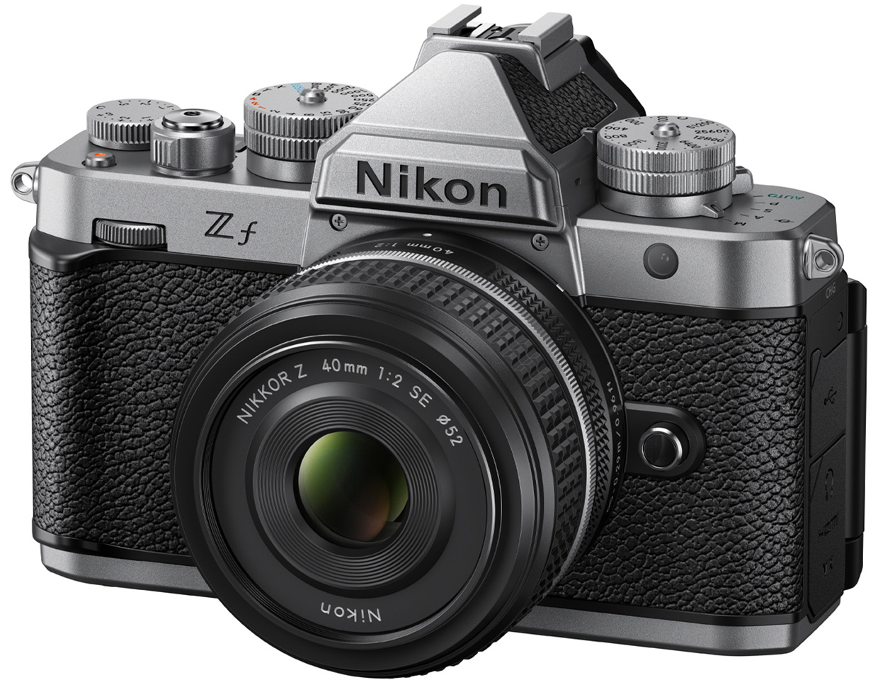 フルサイズミラーレスカメラ「ニコン Z f」の新色「Z f シルバー」を