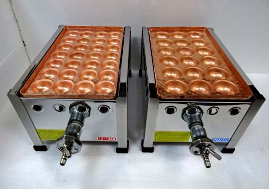 たこ焼き器 業務用 手打ち銅板 大阪製
