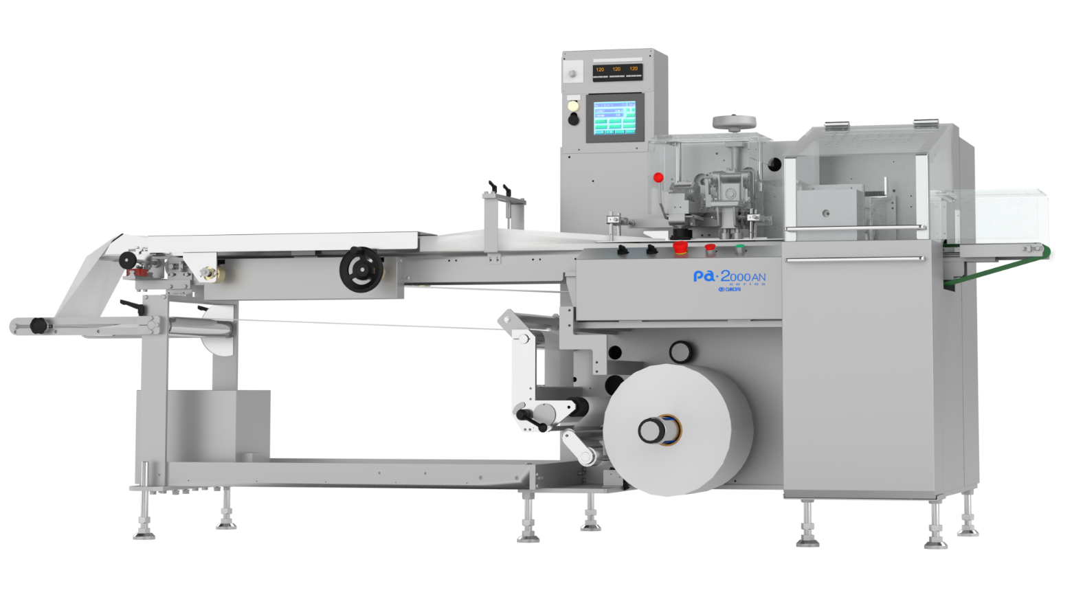 横ピロー自動包装機｜自動包装機の開発・製造・販売を行う大森機械工業