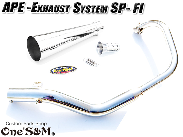 ☆送料込！ APE50Fi エイプ50FI 専用 マフラー フルエキゾースト