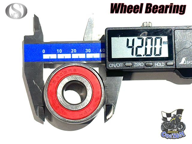 送料込 CBX400F CBR400F用 フロントホイール ベアリング 2個セット