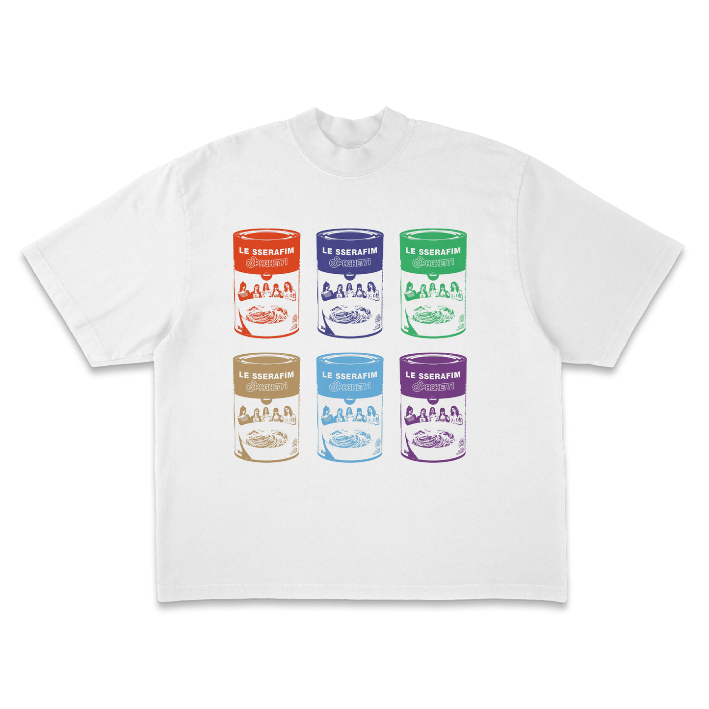 アイドル LE SSERAFIM SPAGHETTI S/S T-Shirt LE SSERAFIM - S/S T