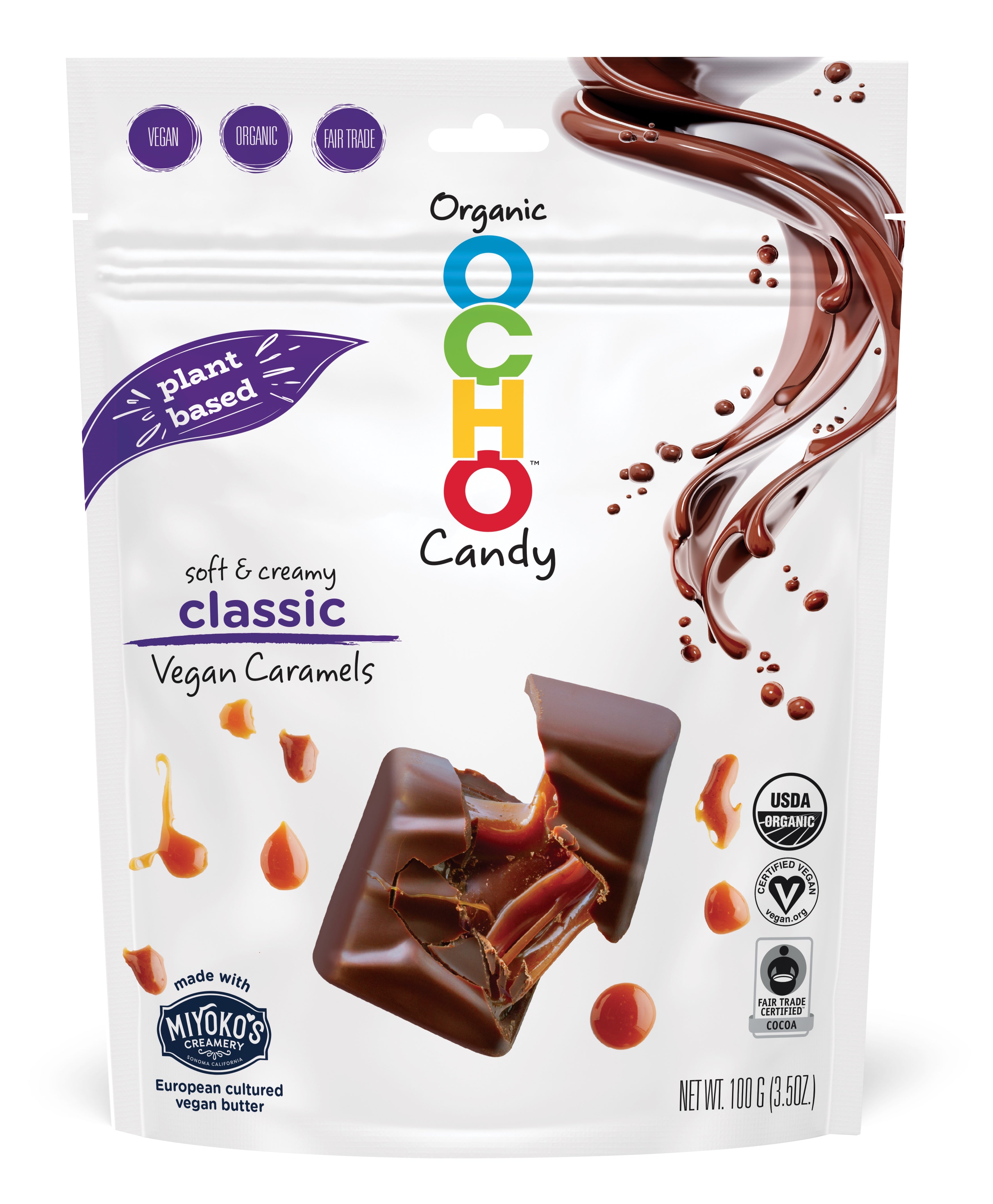 Organic Classic Plant-Based Caramel Minis Pouch - 8% off – OCHO