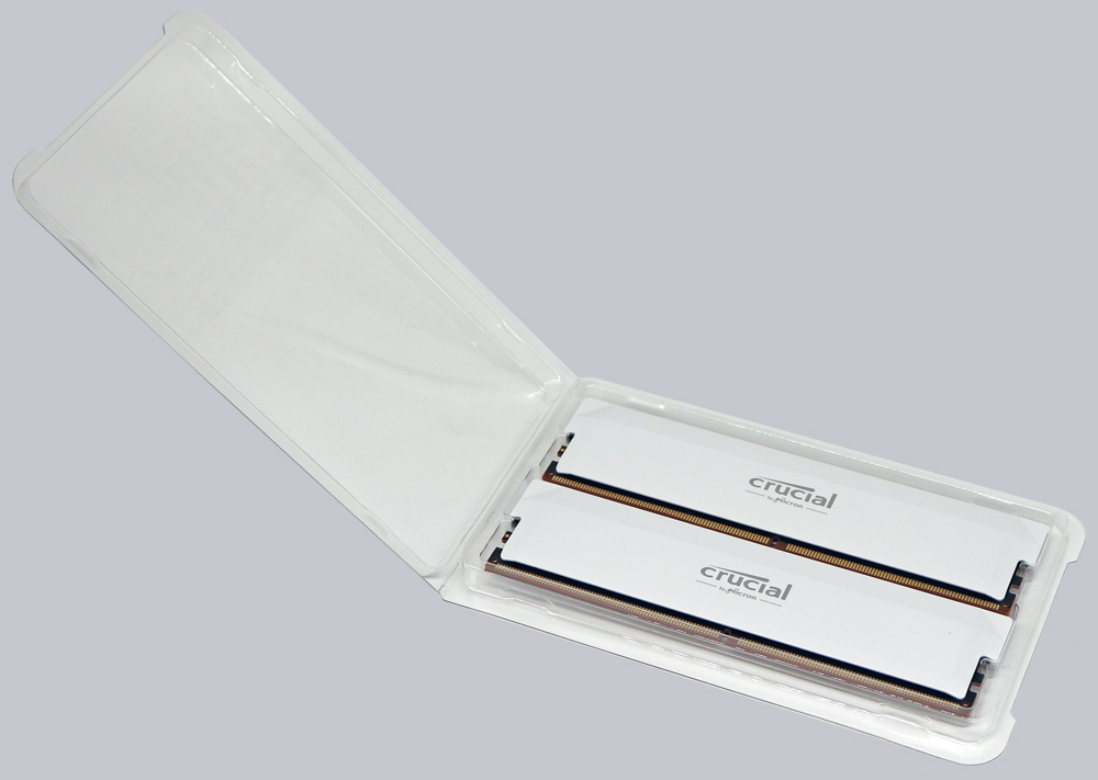 Crucial Pro Overclocking 32GB DDR5 2x 16GB DDR5-6000 White RAM Review