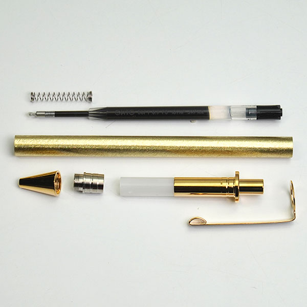 ◎ ランス (ノック式ボールペン) 10K ニードルポイント【漢字書くなら