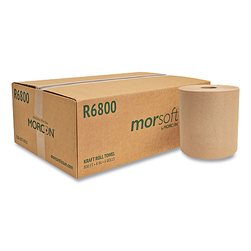 Morcon Paper Morsoft Universal Roll Towels, 8