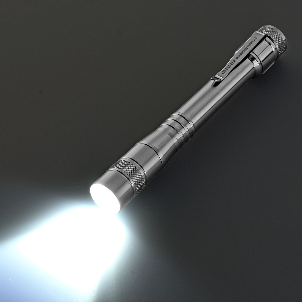 防水LEDペンライト フォーカス付 200ルーメン [品番]08-1007｜株式会社