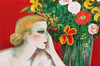 小磯良平 少女像 | 絵画など美術品の販売と買取 | 東京・銀座 おいだ美術