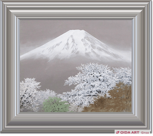 石田武 富士麗春 | 絵画など美術品の販売と買取 | 東京・銀座 おいだ美術