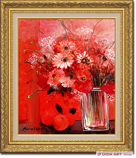 ミッシェル・アンリ 花 | 絵画など美術品の販売と買取 | 東京・銀座